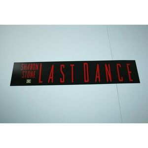 Last Dance Movie Theater Mylar Marquee Light Box Sign 5x25